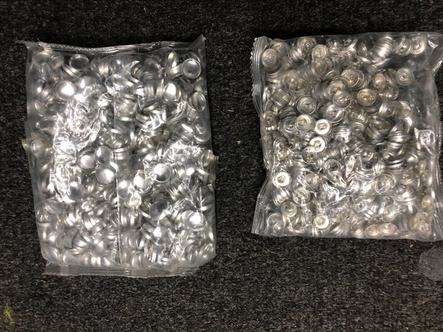 1000 BOTONES DE CUBIERTA 12mm PARA MÁQUINA DE PRENSA MANUAL MULTIFUNCIÓN BARATA EN EBAY
