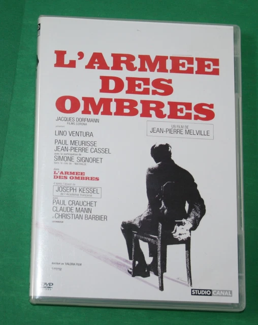 DVD  L' ARMEE DES OMBRES avec LINO VENTURA, comme neuf