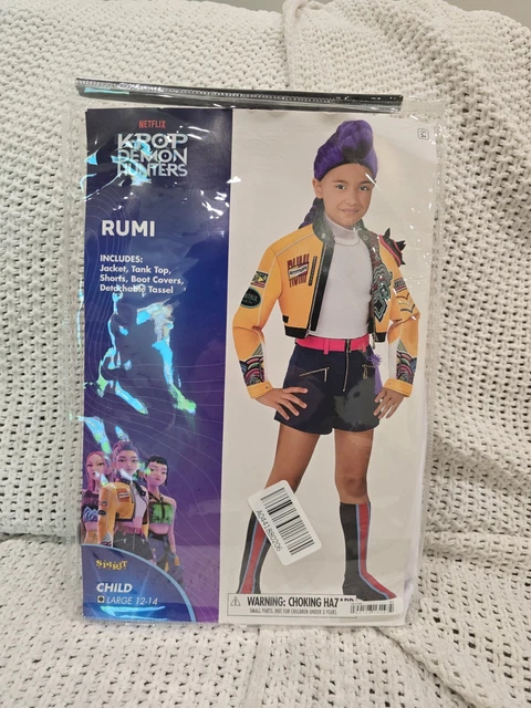 Spirit Costumes Rumi SPIRIT HALLOWEEN NETFLIX KPop Demon Hunters Rumi Kids Costume Size ...