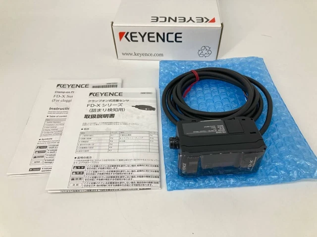 KEYENCE FD-XA1E Clamp on type Flow sensor FD-X series New From Japan