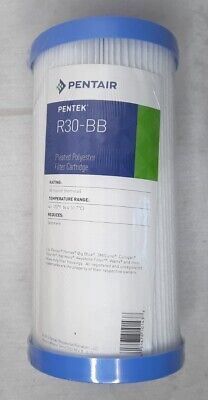 Cartucho de repuesto de filtro de agua de sedimentos de alta resistencia Pentair By Pentek R30-BB