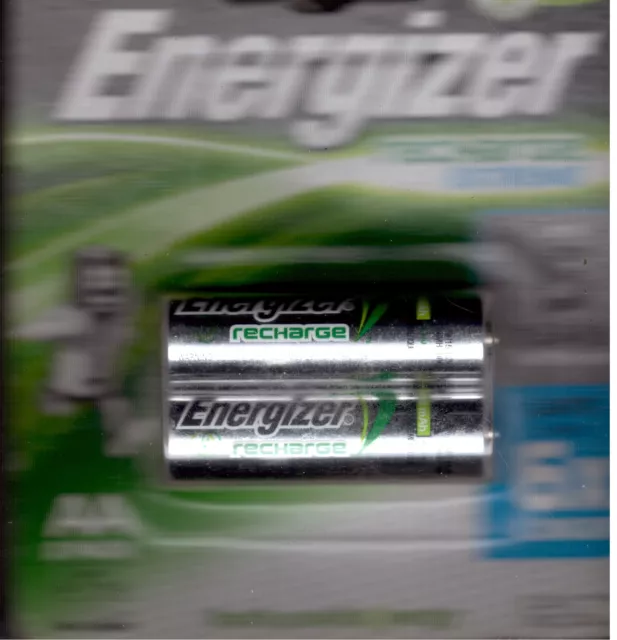 Energizer AA Rechargeable Batteries 2-pack Extreme 1.2V 2300 mAh NiMH NEW