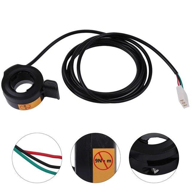 V GEBY VGEBY Accélérateur De Pouce De Vélo électrique Droite