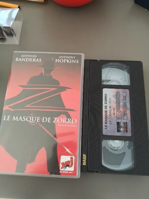 Cassette Vhs Le Masque De Zorro