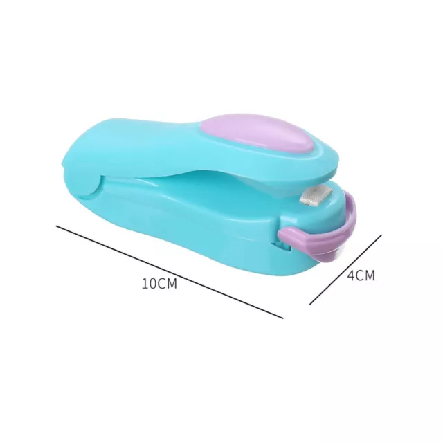 (Blue)Bag Sealer Handheld Heat Vacuum Sealer Multi Functional Mini Electronic