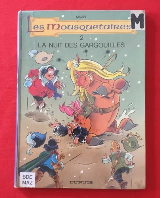 Musketiere 2 Nächte Der Gargoyles Mazel Dupuis Eo 1990 Guter Zustand Comic