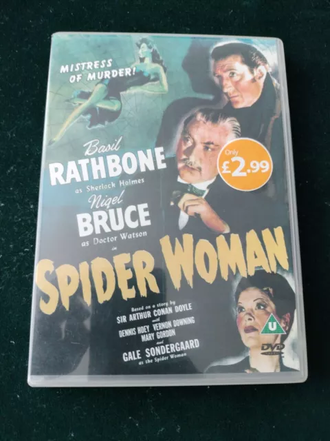 Spider Woman - Sherlock Holmes - Basil Rathbone DVD