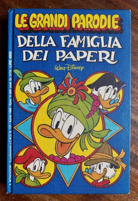 Le Grandi Parodie della Famiglia dei Paperi - Walt Disney / Mondadori 1988 - (D)