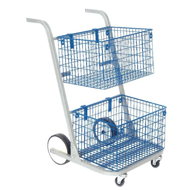 GoSecure Major Mail Trolley Cestini Rimovibili Argento MT2SIL