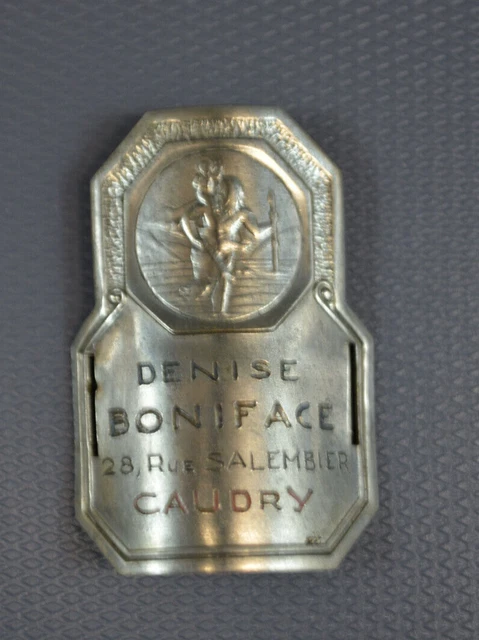 Plaque De Vélo Ancienne Dacheville Bruay (Pas-de-Calais) - Très Bel état - Collector