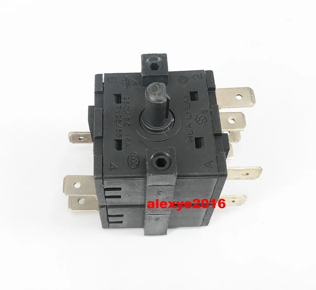 1PC For Fz31-9 3 Pins 4 Positions Electric Oven Function Selection Switch