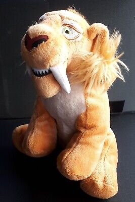 Ice Age 4 Diego the Sabre Tooth Tiger Plush Toy Continental Drift 2013 Movie