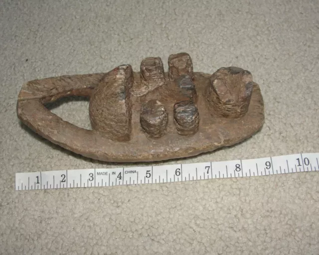 ​Old Ancient African Art Dan GREBO BETE Masque Horn Eye Mask Baule Ivery Coast 3