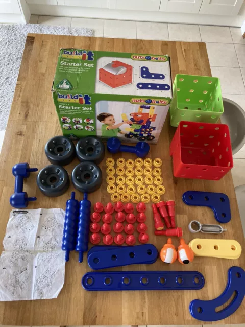 ELC BUILD IT Nuts And Bolts Starter Set 3 Years 5.00 PicClick UK