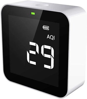 Temtop M10 Air Quality Monitor for PM2.5 HCHO TVOC AQI Monitor Real Time Home