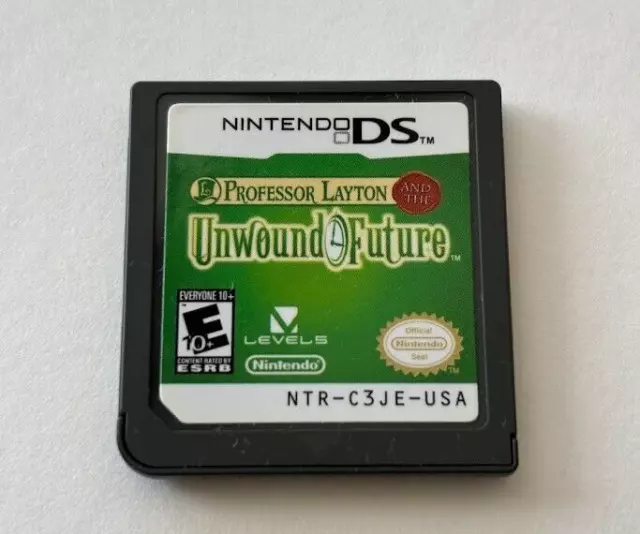 Professor Layton and the Unwound Future - Nintendo DS (2010) Cart Only