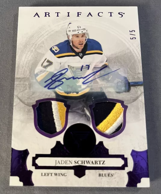 Jaden Schwartz Artifacts Dual Patch Auto /5