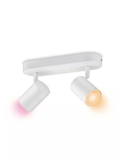 WiZ 9290026588 | Illuminazione intelligente | WiFi | Spot LED IMAGEO | 2xGU10 | RGB