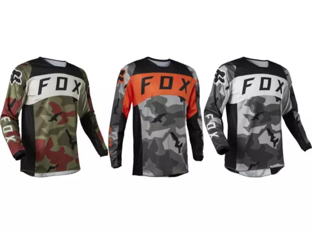 Fox Racing 180 Bnkr Jersey Men's Camo MX/ATV/UTV/BMX Dirt Bike Riding Shirt '23