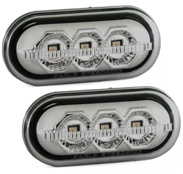 LED Seitenblinker für Renault / Opel / DACIA / NISSAN in Chrom Smoke Blinker