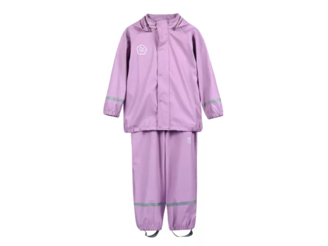 Color Kids Tuta Antipioggia Junior Estate 5649 663  Rain Set Lavednder Mist