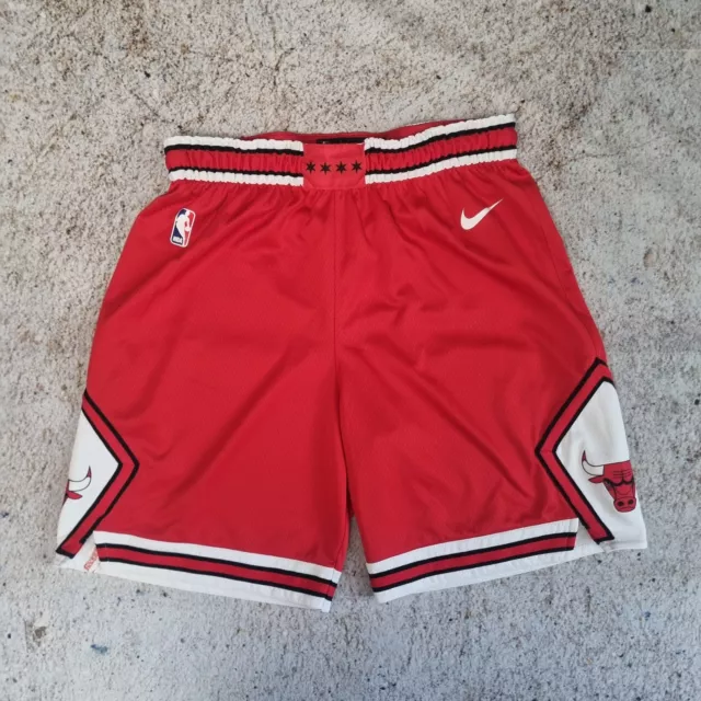 Nike CHICAGO BULLS SHORTS ICON BASKETBALL ENGINEERED - Red - Size L
