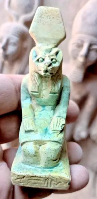 Rare Sekhmet Statue Ancient Egyptian Antique Egyptian God of war Egyptian BC