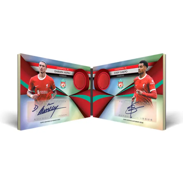 Topps Liverpool Official Team Set 23/24 2