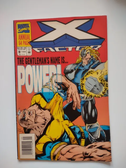 Marvel Comics X-FACTOR #9 1994 Annual 64 Pages  Boarded & Bagged Excellent