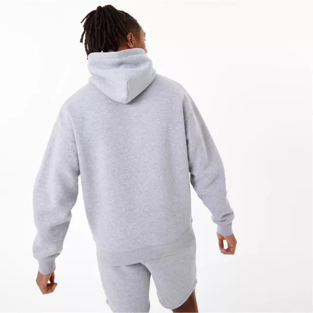 Mens Everlast Laurel Overhead Hoodie Sweater Sweatshirt Jumper - Grey 3