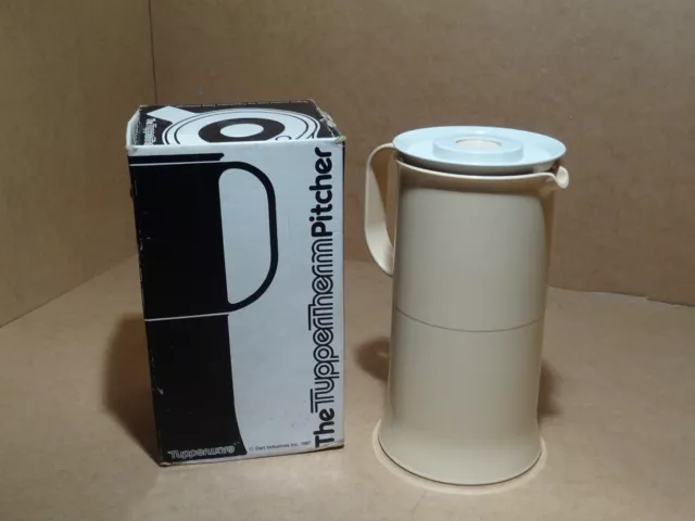 ♦ Antique Isotherme Pitcher - Thermos Pitcher Tupperware Made In France  Vintage