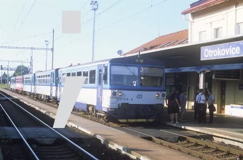 (!!!) Originaldia Eisenbahn: Tschechien Cd 810.519/ Railway Slide Czech