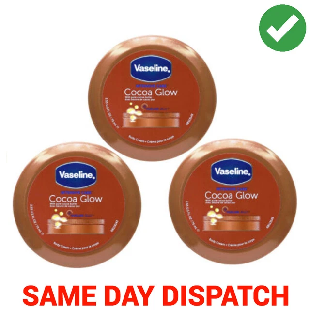VASELINE INTENSIVE CARE Cocoa Glow Body Cream Rich in moisture 75 ml/2