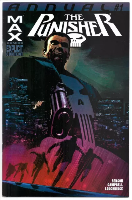 The Punisher Annual #1. Max. Benson / Campbell. Marvel. 2008. 8.5/9