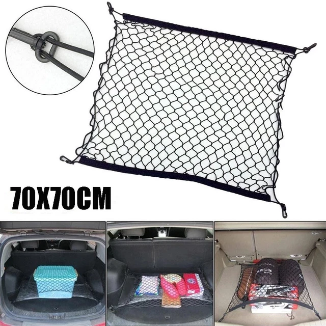 Filet De Rangement Universel Pour Siège Arrière Voiture - Sac Organisateur Cargo Avec Crochets Et Hamac