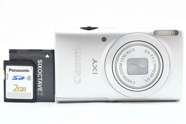 CANON IXY 110F Compact Digital Camera Silver with Battery