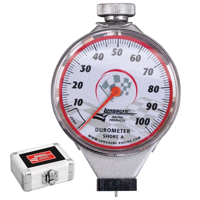 Longacre® 52-50546 Deluxe Tire Durometer with Storage Case