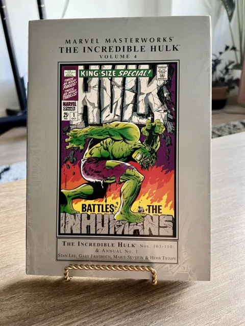 Marvel Masterworks The Incredible Hulk Vol 4 #103-110 & Annual No. 1 Stan Lee