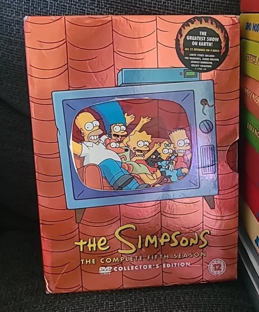 US Annimation Boxset Bundle FAMILY GUY, THE SIMPSONS & AMERICAN DAD DVDs Y2K 3
