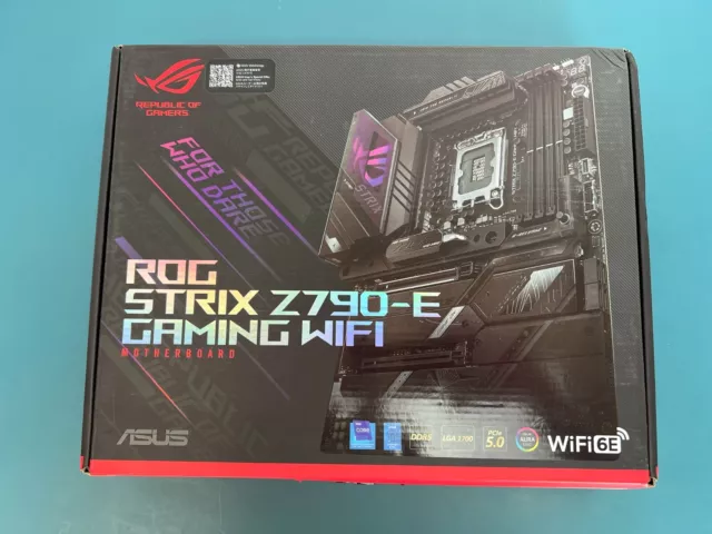 ASUS ROG Strix Z790-E Gaming WiFi 6E LGA 1700 (Intel 12th&13th Gen) ATX Gaming M