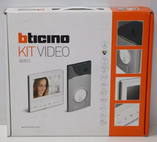Legrand, Flex ONE Set videocitofoni 2 fili, Classe 300 V13E con monitor 7