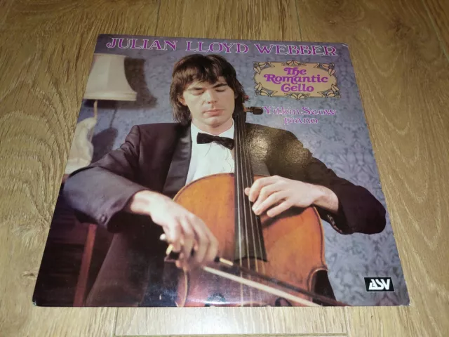 Julian Lloyd Webber / Yitkin Seow * The Romantic Cello * Vinyl Lp Excellent