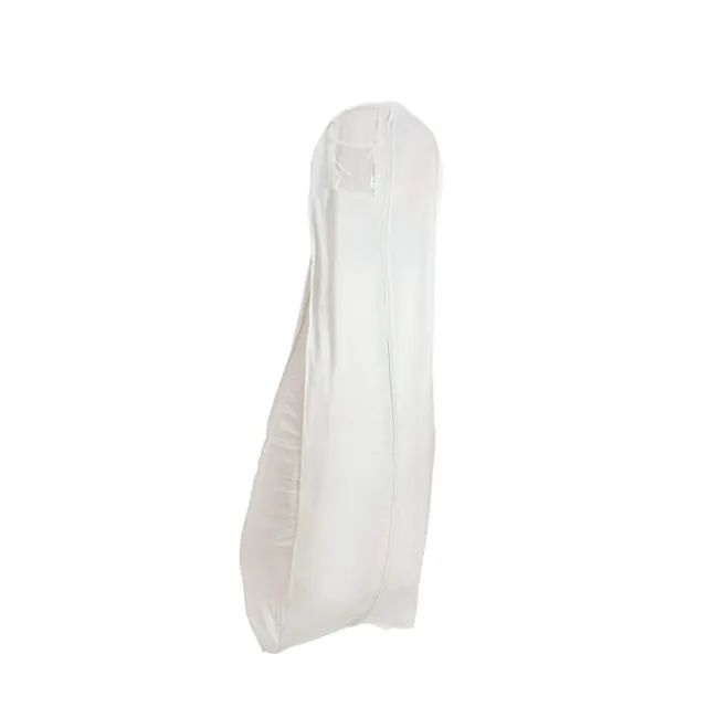 Wedding Dress Garment Bag Gown Cover Bridal 72" X Large Breathable Zipper White