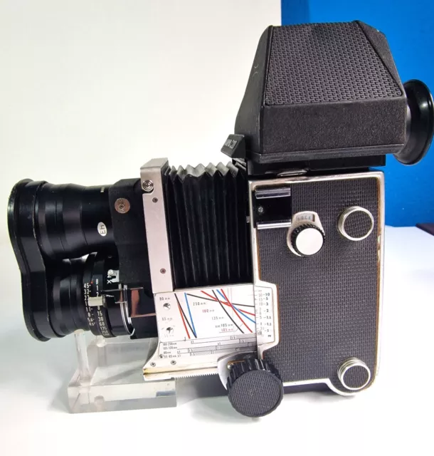 Mamiya C220 Pro TLR Camera + Sekor Super  180 mm f/4,5 Lens. Good condition