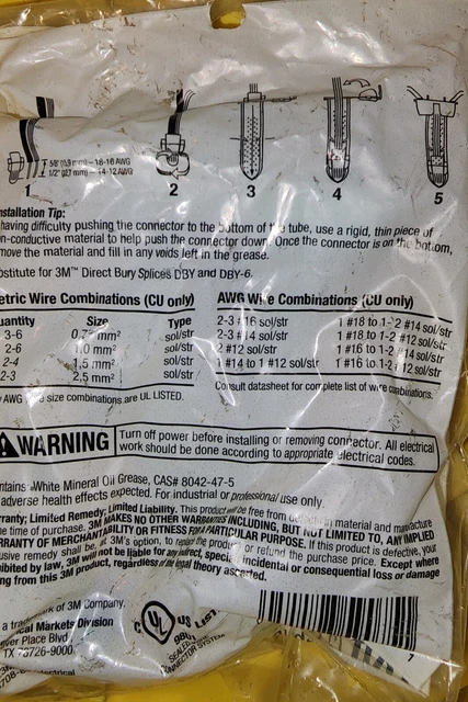 Underground Splice Kit,No DBO/B-6,  3M LOT of 17