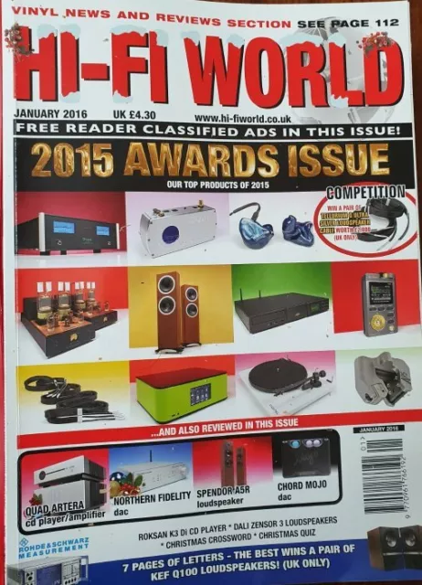 hi-fi world magazines 2016 (10) jan - oct