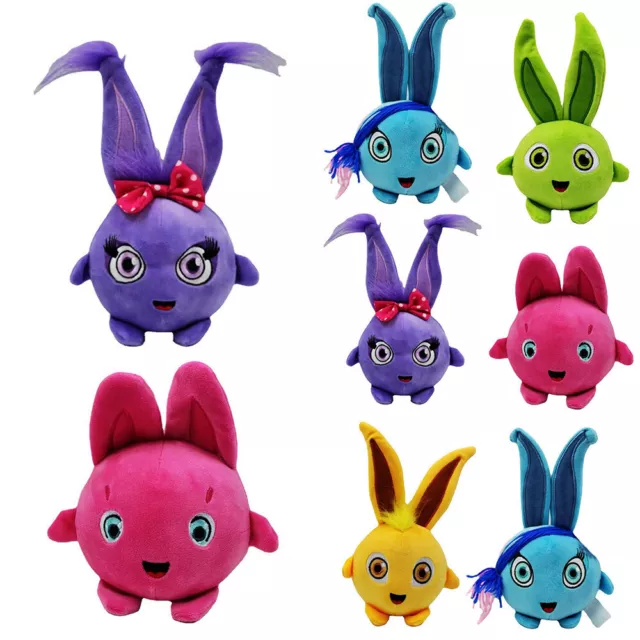 Sunny Bunnies Plush Toys Soft Stuffed Dolls Easter Rabbit for Kids Boys Girlsש
