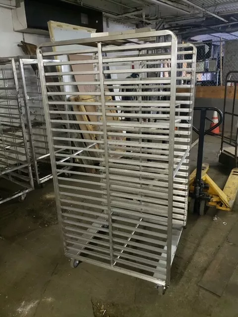 Baxter Roll in, double Rack oven Rack, Excalibur (70"H, 29", 38")