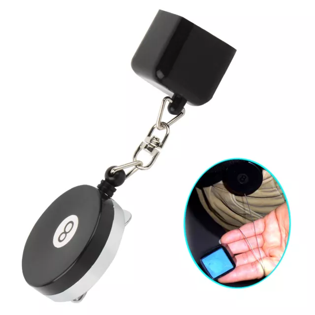 Sturdy Pool Chalk Holder Retractable Rope Lightweight For Billiards XAT UK