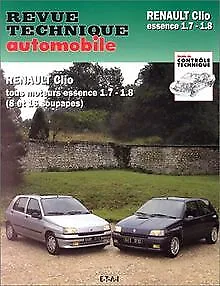 Revue Technique Automobile, numéro 546.2 : Clio 1.7 RT-1... | Buch | Zustand gut